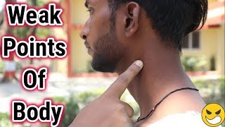 Weak Points Of Body  Self Defense Technique For Street Fight [upl. by Anyek]