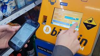 How to Buy Bitcoin using a Bitcoin ATM [upl. by Weihs121]