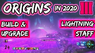 Origins Lightning Staff Build amp Upgrade 2020 Guide [upl. by Odlanyar]