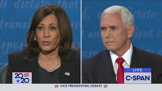 Vice Presidential Debate between Mike Pence and Kamala Harris [upl. by Sneed]