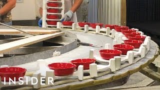 How Fiesta Dinnerware Is Made [upl. by Akenal]