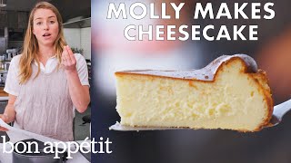 Molly Makes Cheesecake  From the Test Kitchen  Bon Appétit [upl. by Jacey]