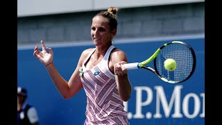 Kristyna Pliskova vs Diane Parry  US Open 2019 R1 Highlights [upl. by Beaulieu]