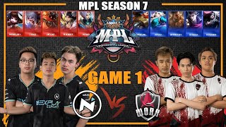 COMEBACK  NXP vs WORK GAME 1 MPL PLAYOFFS [upl. by Anrym]