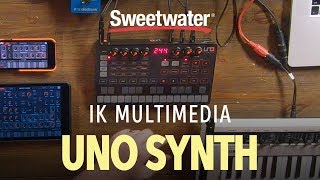 IK Multimedia UNO Synth Analog Synth Demo — Daniel Fisher [upl. by Kristoffer]