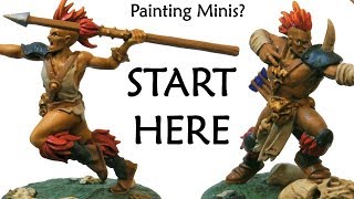 FUNDAMENTALS A Complete Guide to Painting Minis [upl. by Ecirahs]