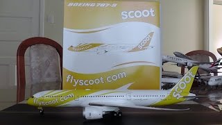 JC Wings 1200 Scoot 7879 Dreamliner Unboxing and Review [upl. by Tonl227]