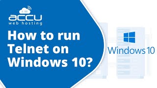 How to run Telnet on Windows 10 [upl. by Erfert]