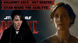 Gallifrey Gals  Kat Reacts  Star Wars The Acolyte Trailer Reaction [upl. by Euqilegna]