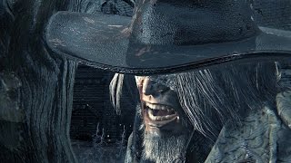 Bloodborne Father Gascoigne Boss Fight 1080p [upl. by Baillieu]