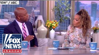 Tim Scott leaves The View speechless after confrontation [upl. by Salvadore317]