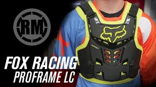 Fox Racing Proframe LC Motocross Roost Deflector [upl. by Dnyletak]