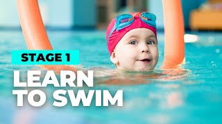 LEARN TO SWIM  Stage 1 Swim England [upl. by Neersin]