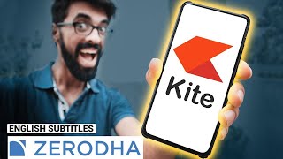 How to 🟢BUY 🔴SELL SHARES on Zerodha Demat ac KITE APP Live Demo [upl. by Dublin]