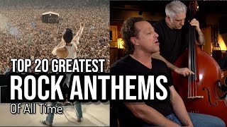 TOP 20 ROCK ANTHEMS OF ALL TIME [upl. by Aruam]