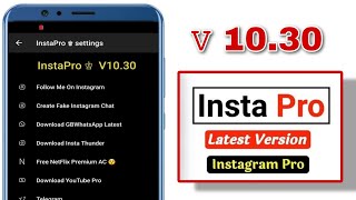 GB Instagram  All Features and Settings Explained [upl. by Inoy]