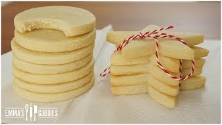 Cut Out SUGAR COOKIES RECIPE [upl. by Dragone]