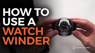 How to use a Watch Winder [upl. by Dempstor]