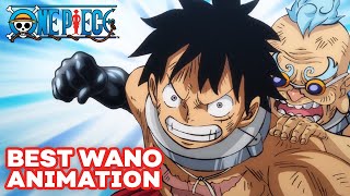 The Best of Wano Animation  One Piece [upl. by Eilrebma]