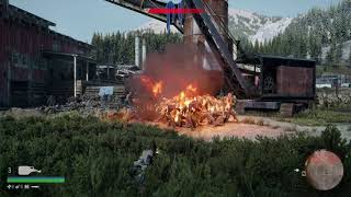 days gone defeat horde the old sawmill in Stealth way in  normal difficulty [upl. by Fillender78]