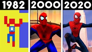 EVOLUÇÃO DO HOMEM ARANHA NOS GAMES [upl. by Ahseinat]