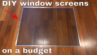 How to build window screens  DIY flyscreen [upl. by Lemrahs]