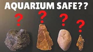 Aquarium Safe Rocks QUICK  EASY TEST [upl. by Ryder]