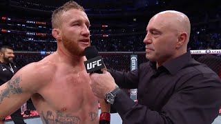 UFC 268 Justin Gaethje Octagon Interview [upl. by Raveaux]