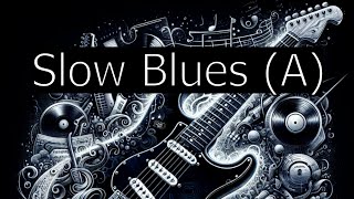 Slow Blues Jam  Sexy Guitar Backing Track A [upl. by Groscr]