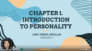 Chapter 11 Introduction to Personality  Definition and Basics of Personality [upl. by Clarisse]