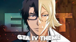 Aizen x Urahara  GTA IV Theme Edit [upl. by Etterraj646]