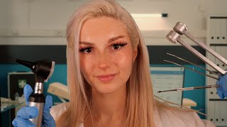 ASMR Detailed Otoscope Ear Exam amp Ear Cleaning  Doctor Role Play [upl. by Ailehs]