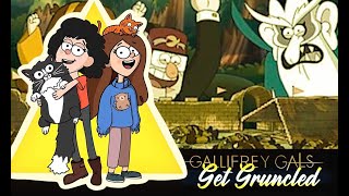 REACTION GRAVITY FALLS 2x13 Gallifrey Gals Get Gruncled DUNGEONS DUNGEONS AND MORE DUNGEONS [upl. by Vanderhoek893]