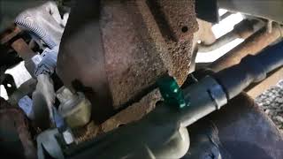 Fiat ducato 28 JTD clutch bleeding procedure fixed bleed nipple [upl. by Leeke]