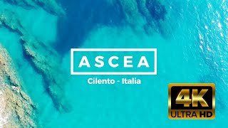 Ascea  Cilento  Italy by drone in 4k Ultra HD [upl. by Knowle]