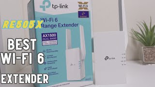 TP Link RE505X AX1500 WiFi 6 Range Extender Review [upl. by Amsden977]