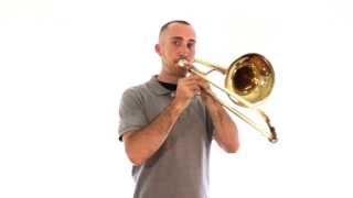 Trombone Lesson 2 First Sounds [upl. by Shawna640]